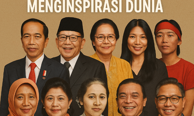 10 Orang Luar Biasa dari Indonesia yang Menginspirasi Dunia